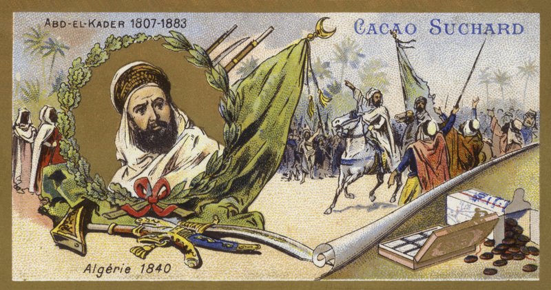 Abdelkader El Djezairi, Algerijnse soefi-heilige en militaire leider, 1840 door European School