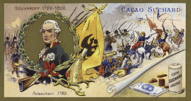 Alexander Soevorov en de Slag bij Focsani, Russisch-Turkse Oorlog, 1789 door European School