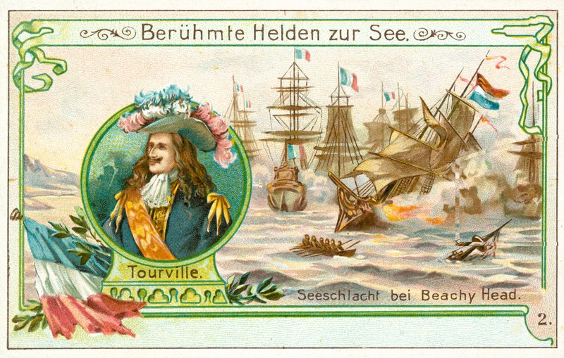 Anne Hilarion de Tourville, Franse admiraal, en de Slag bij Beachy Head door European School