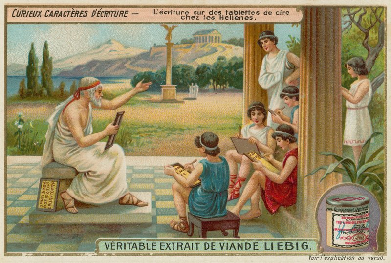 Archaïsch Helleens schrift door European School