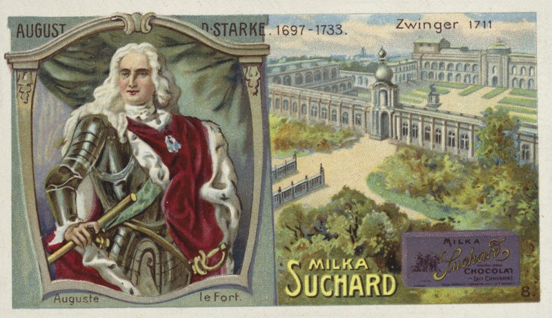 Augustus II de Sterke, koning van Polen, en het Zwingerpaleis, Dresden door European School