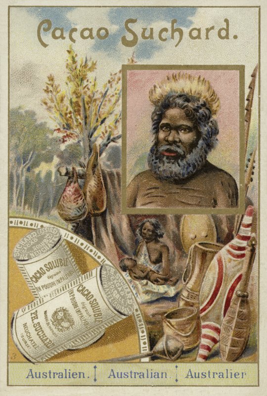 Australische Aborigine door European School