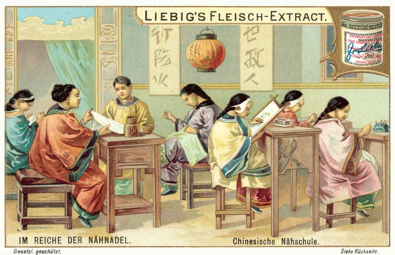 Chinese naaischool door European School