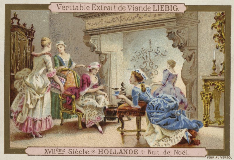 Kerstnacht, Nederland, 17e eeuw door European School