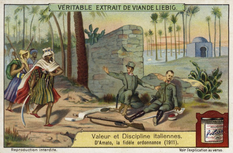DAmato, de trouwe ordonnans, 1911 door European School