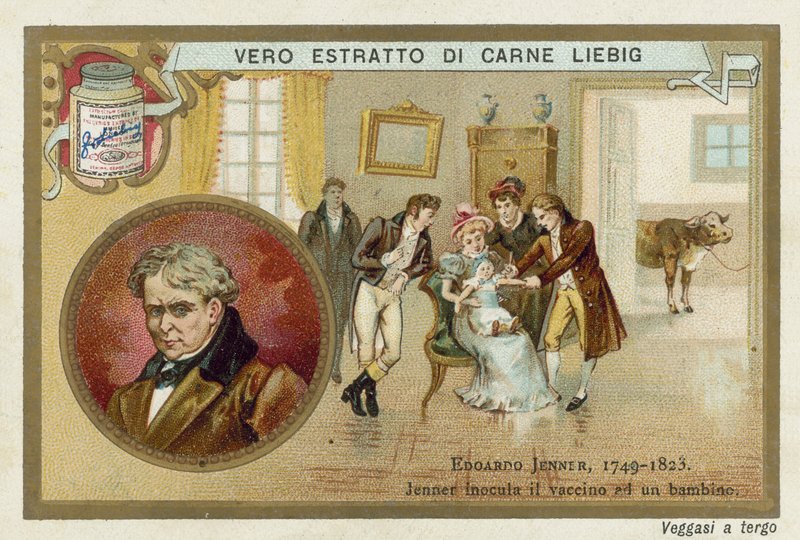 Edward Jenner, Engelse arts en wetenschapper die een vaccin tegen pokken ontdekte door European School