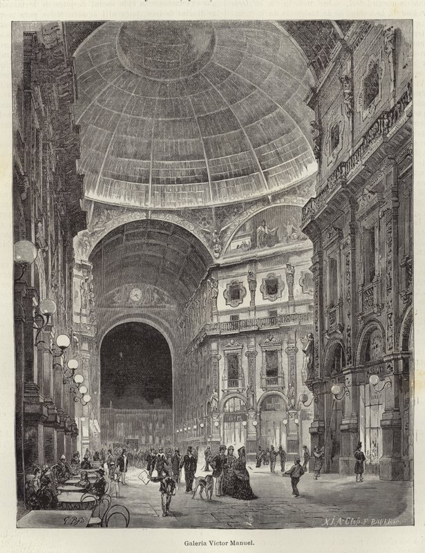 Galleria Vittorio Emanuele II door European School