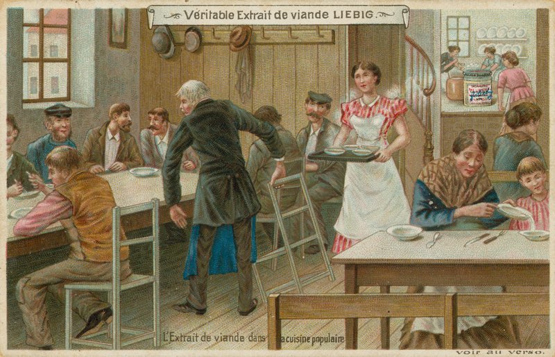 In een kantine door European School