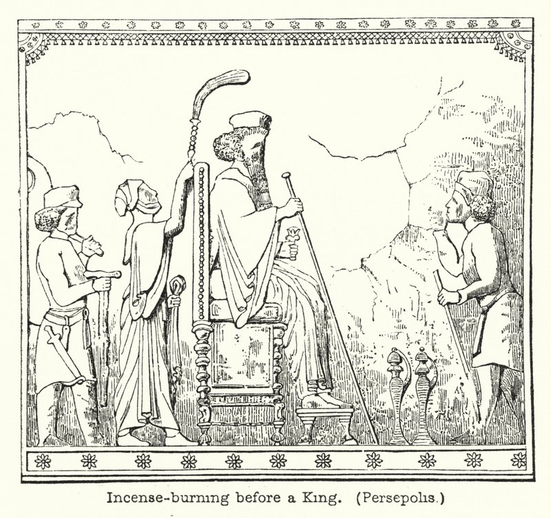 Wierook branden voor een koning, Persepolis door European School