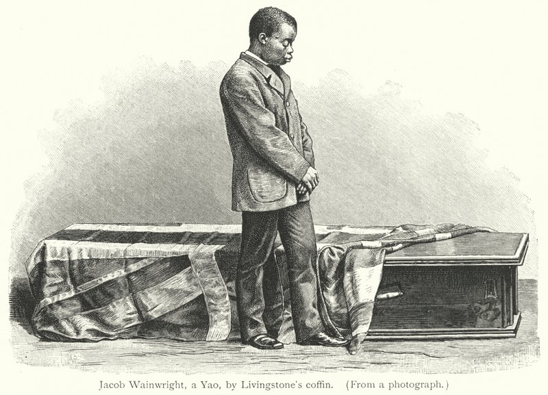 Jacob Wainwright, een Yao, bij Livingstone
