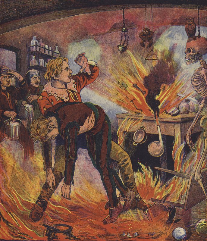 Klaus Störtebeker (kleurenlitho) door European School