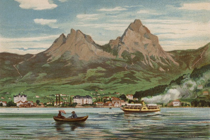 Meer van Luzern: Brunnen door European School