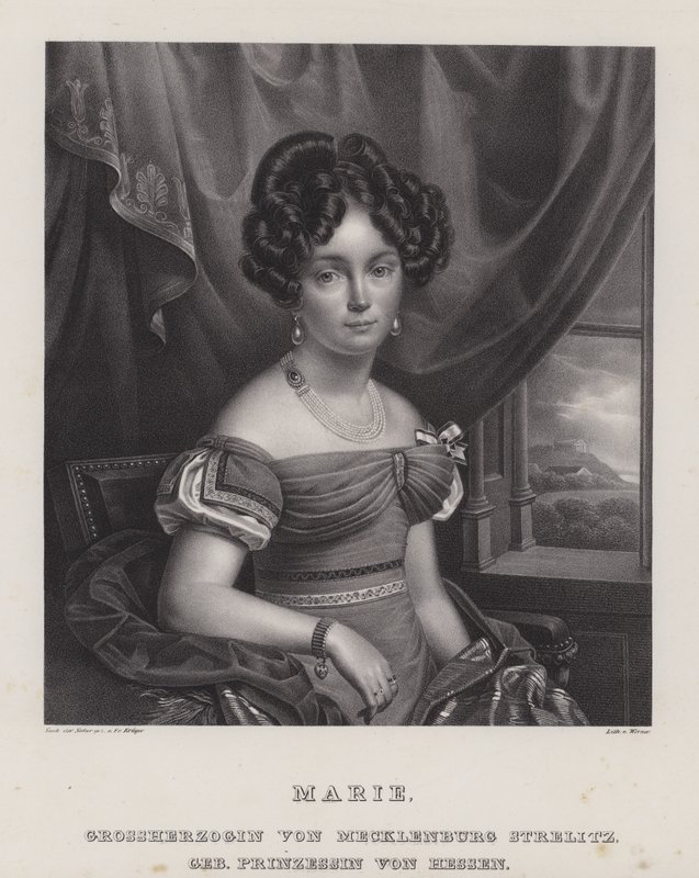 Marie, Groothertogin van Mecklenburg-Strelitz door European School