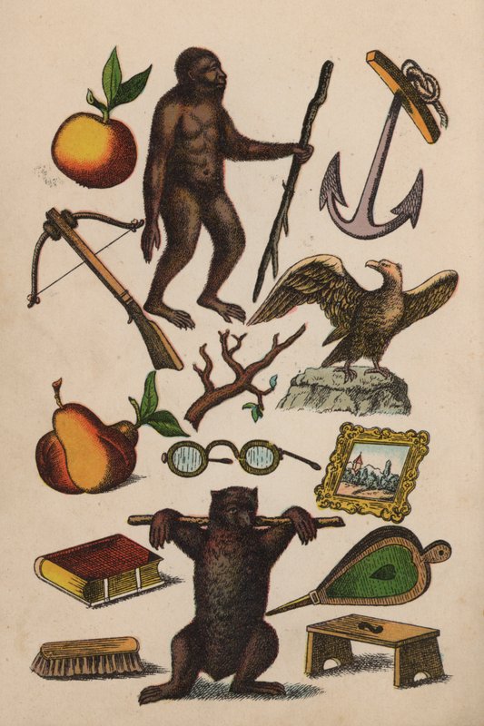 Pagina uit het Magische Boek door European School