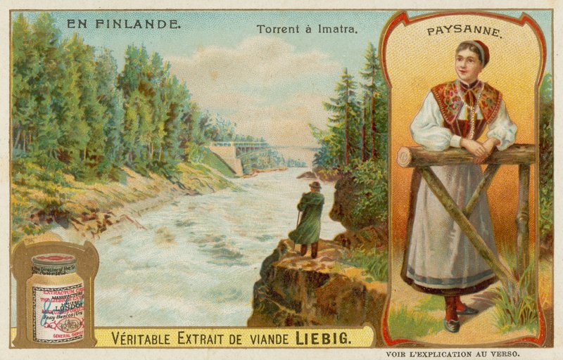 Boer en Lmatra-waterval door European School