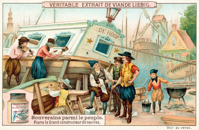 Peter de Grote als scheepsbouwer in Nederland door European School