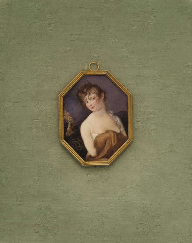 Portret van een onbekend meisje door European School
