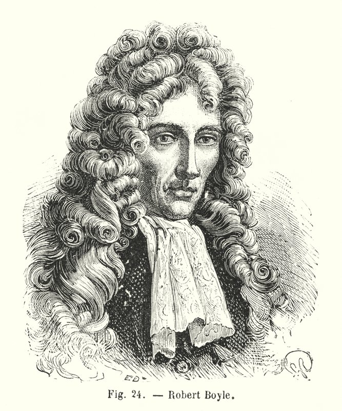 Robert Boyle (gravure) door European School