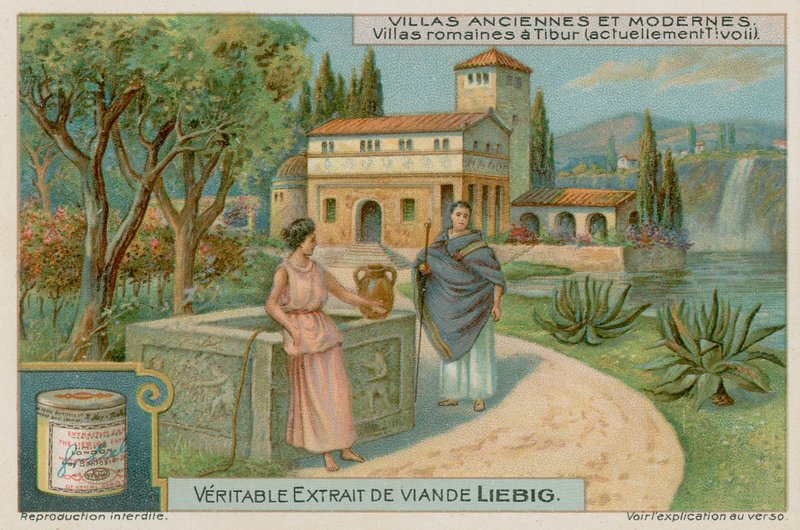 Romeinse villa aan de Tiber bij Tivoli door European School