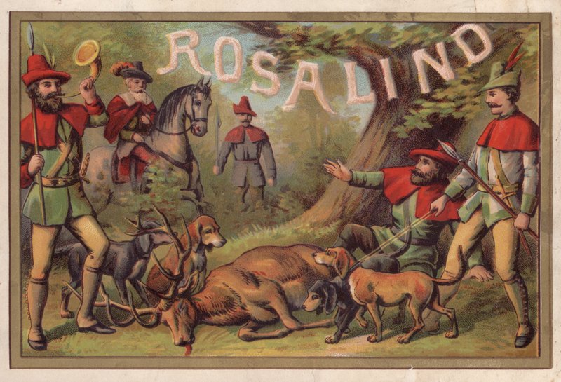 Rosalind (chromolitho) door European School