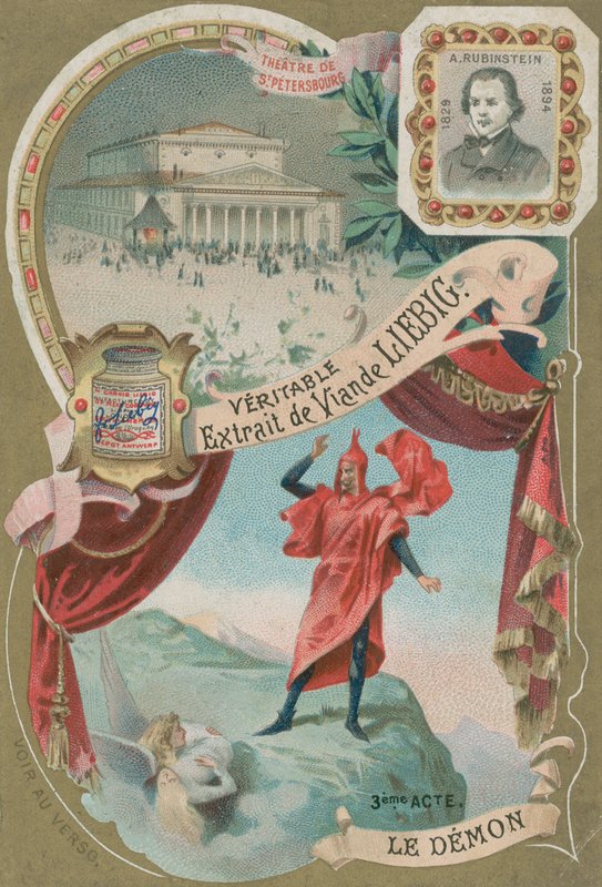 Rubensteins De Demon in het Bolshoi Theater door European School
