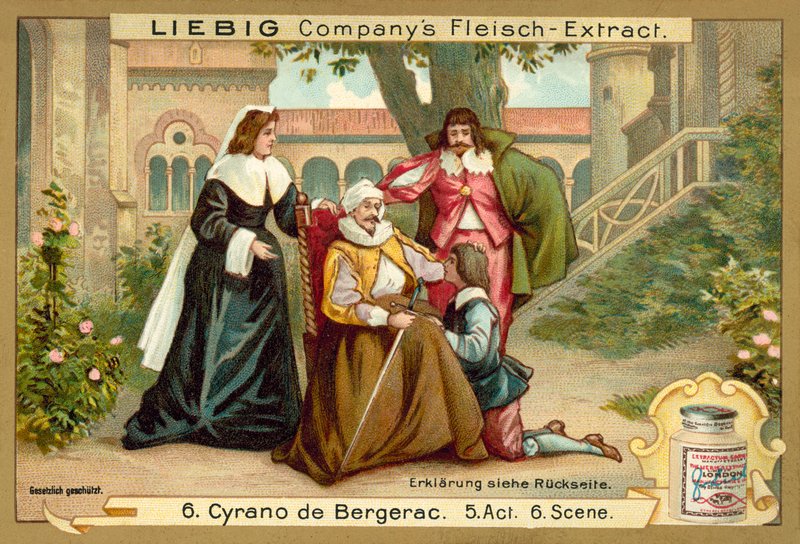 Scène uit Cyrano de Bergerac door European School