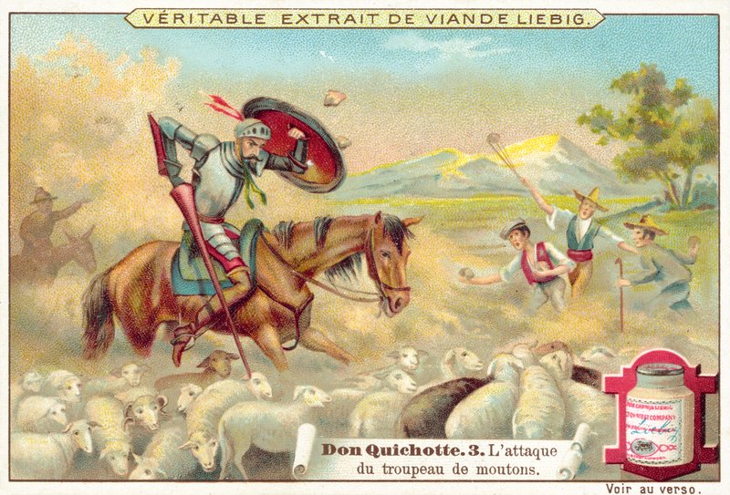 Scène uit Don Quichot door European School