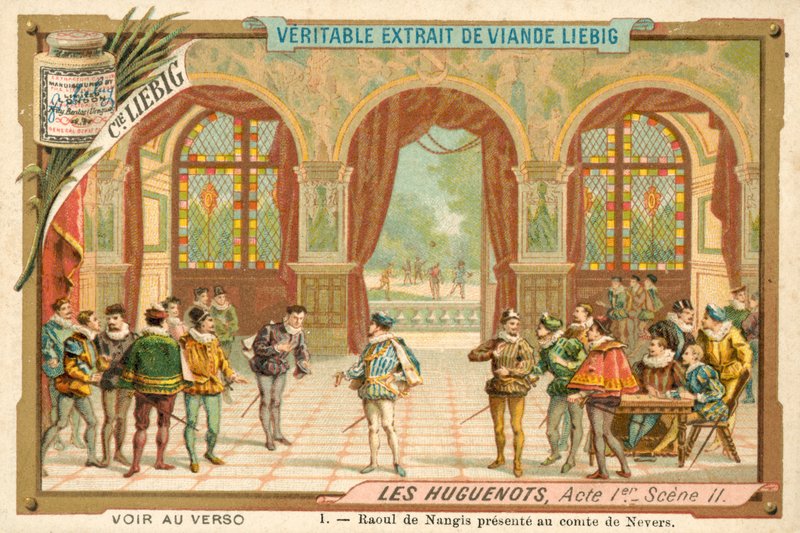 Scène uit Giacomo Meyerbeer