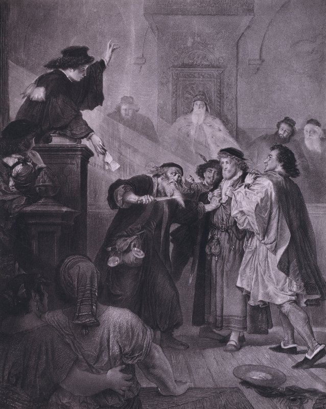 Scène uit Shakespeare