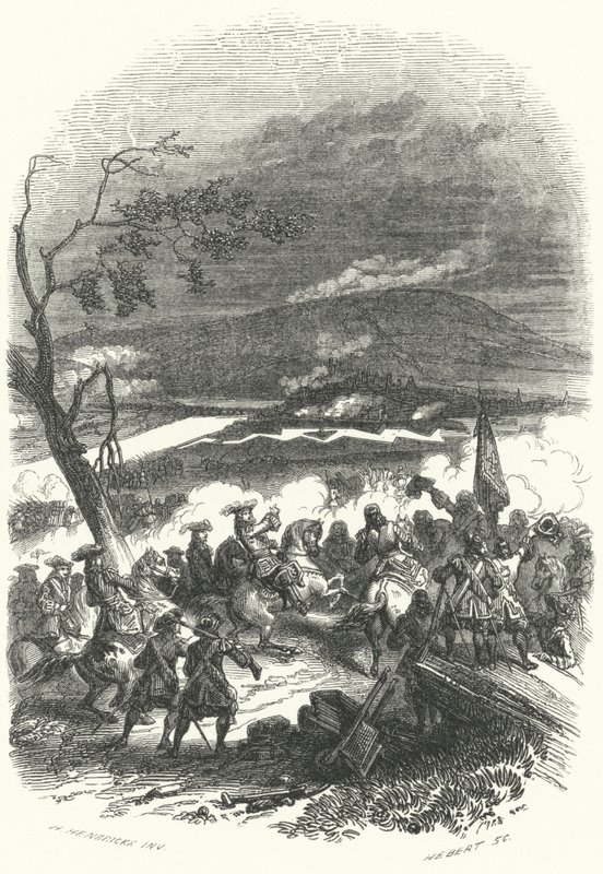 Beleg van Namen door Lodewijk XIV van Frankrijk door European School