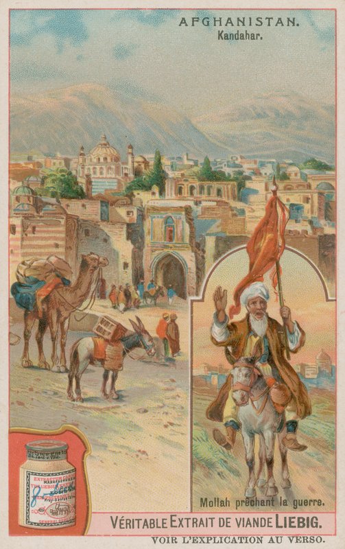 De stad Kandahar en een mullah die oorlog predikt door European School