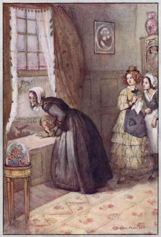 Illustratie voor Cranford door Mrs Gaskell door Evelyn Paul