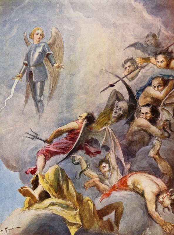 La Gerusalemme Liberata door Torquato Tasso: Canto IX, stanza 64 door Fabio Fabbi