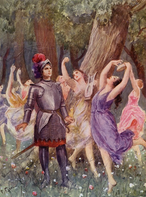La Gerusalemme Liberata door Torquato Tasso: Canto XVIII, stanza 28 door Fabio Fabbi