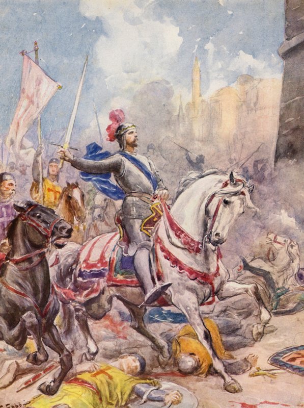 La Gerusalemme Liberata door Torquato Tasso: Canto XX, stanza 144 door Fabio Fabbi