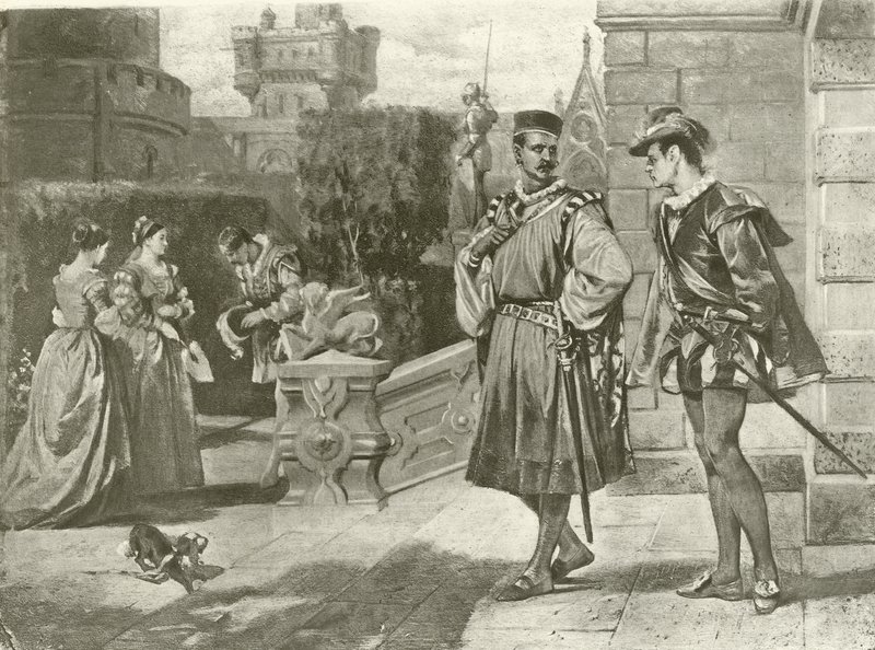 Othello. Act III, Scene III door Felix Octavius Carr Darley