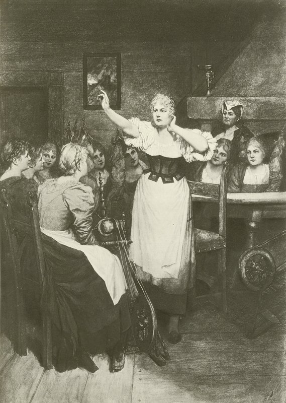 De Vliegende Hollander, Act II scène i door Ferdinand Leeke