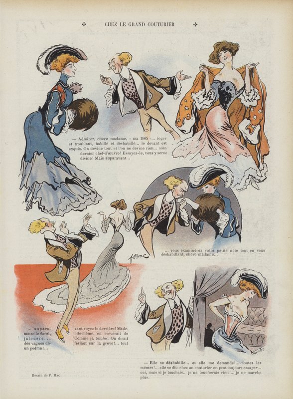 Illustratie voor Le Rire door Ferdinand Sigismund Bac