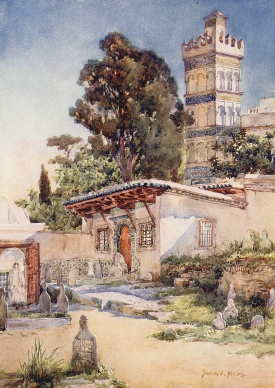 Moskee van Sidi Abder Rahman, Algiers door Frances Nesbitt