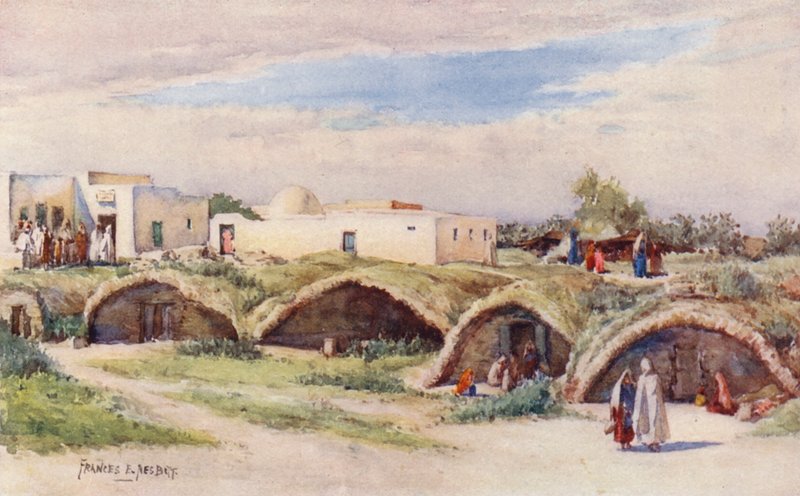 De Oude Punische Cisternen, Carthago door Frances Nesbitt