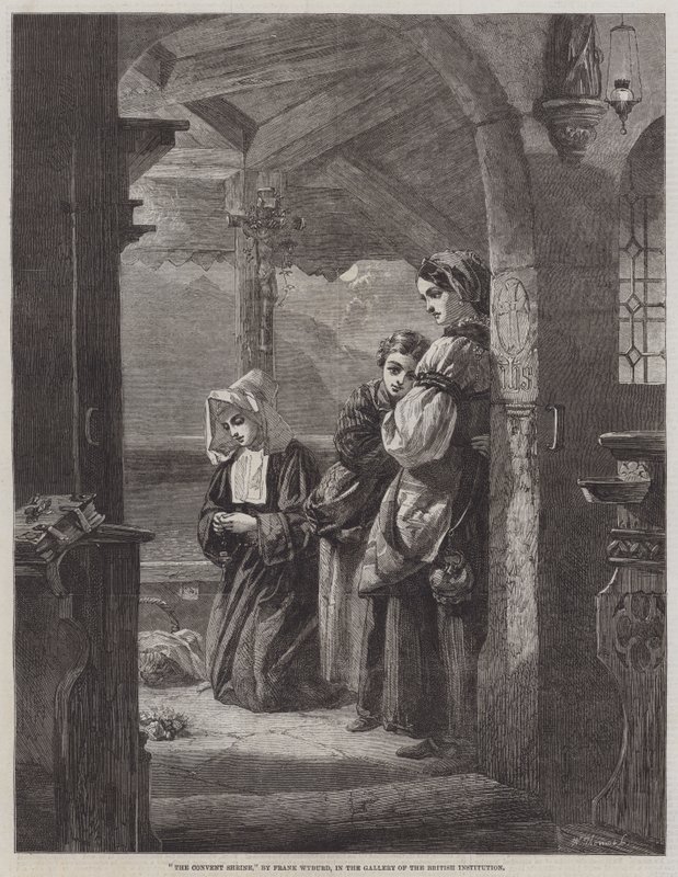 Het kloosterschrijn door Francis John Wyburd