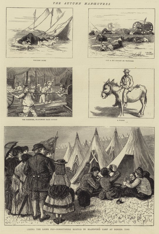 De herfstmanoeuvres door Francis S. Walker