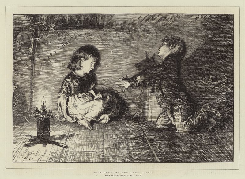Kinderen van de grote stad door Francis Wilfred Lawson