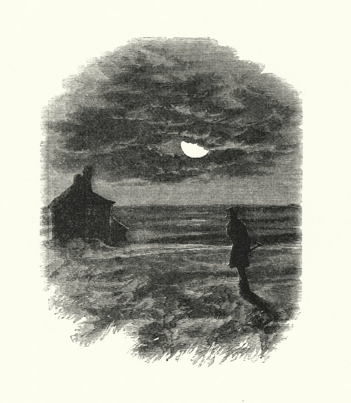 Illustratie voor Great Expectations door Charles Dickens door Francis Arthur Fraser