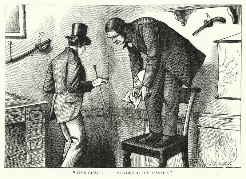Illustratie voor Great Expectations door Charles Dickens door Francis Arthur Fraser