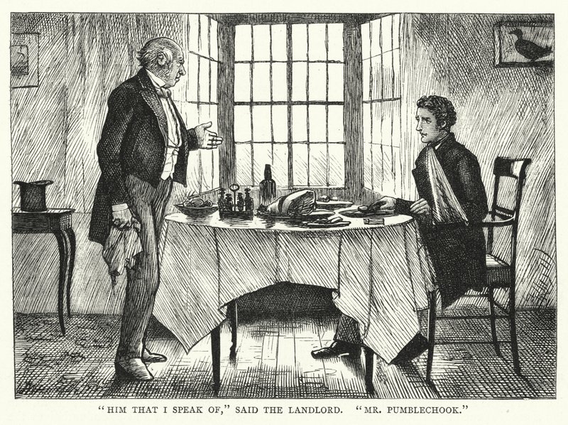 Illustratie voor Great Expectations door Charles Dickens (gravure) door Francis Arthur Fraser