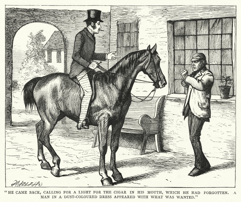 Illustratie voor Great Expectations door Charles Dickens (gravure) door Francis Arthur Fraser