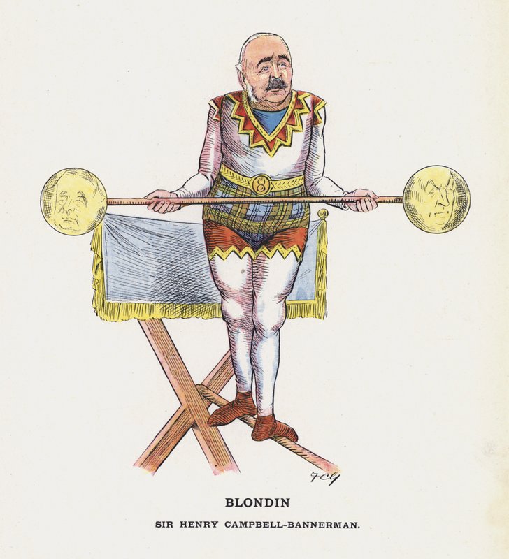 Blondin, Sir Henry Campbell-Bannerman door Francis Carruthers Gould