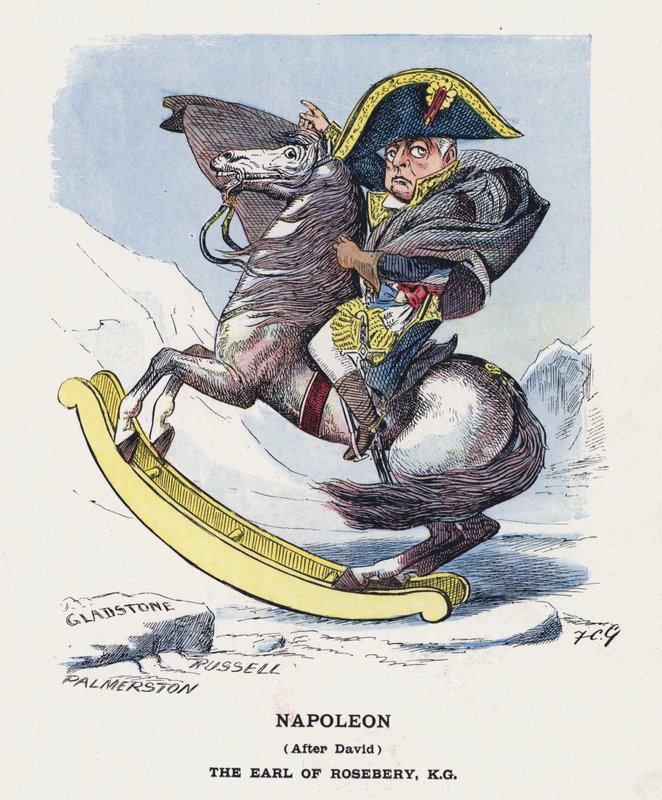Napoleon, Na David, De Graaf van Rosebery door Francis Carruthers Gould