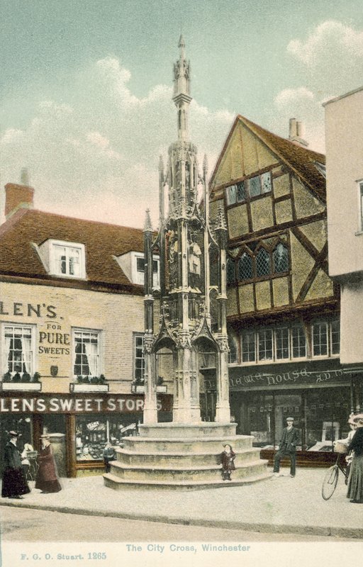 Het Stadsplein, Winchester door Francis G. O. Stuart